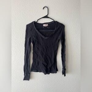 Vintage Navy Blue OP long sleeve shirt